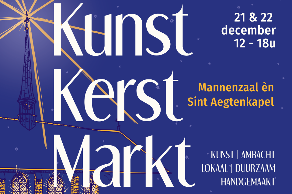 kunst kerst markt Amersfoort